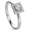 Square Pave Solitaire
